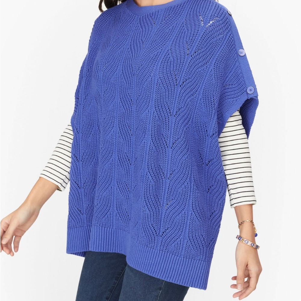 Super cute sweater poncho